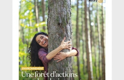 La forêt française, dans le Rotary Mag de mai
